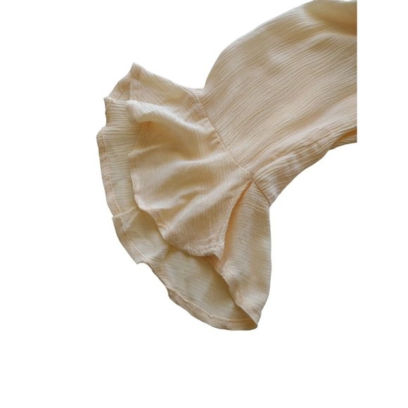 Bobeau Top Womens 1x Flutter Cuff Bohemian - Picture 8 of 8